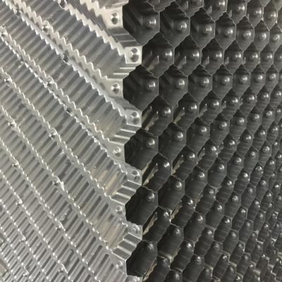 Kühlturm PVC-Füllblatt Gegenstromfüllstoff 610 mm Kühlturm-Füllpack