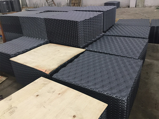 850X1000mm Kühlturm-Einfüllen-Luftkühlung PVC-Füller 0.32mm-0.6mm