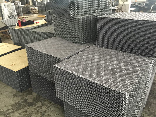 850X1000mm Kühlturm-Einfüllen-Luftkühlung PVC-Füller 0.32mm-0.6mm