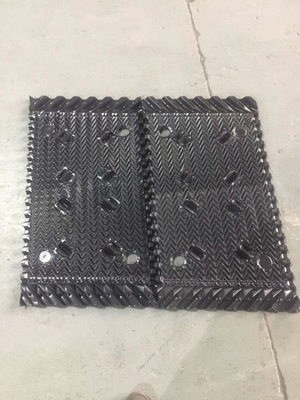 Heißwasser-Verteilungs-Kühlturm-Einfüllen-materieller Querfluss-Medien PVC-Antrieb-Eliminator