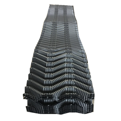 Schwarze blaue PVC-Füllkörper-Satz-Bienenwaben-Fülle 500mm 0.32-0.6mm