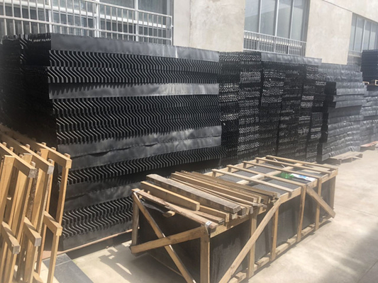 Schwarze Bienenwabe zelluläre PVC-Antrieb-Eliminator-Kühlturm-Komponenten