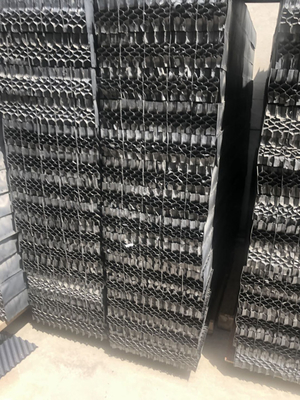 Schwarze Bienenwabe zelluläre PVC-Antrieb-Eliminator-Kühlturm-Komponenten