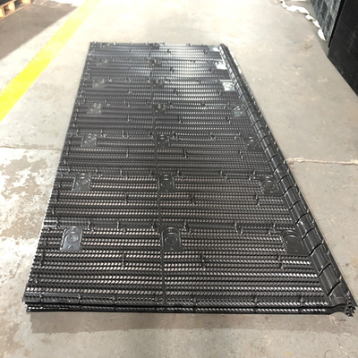 Hängendes 1330mm Füllkörper-materielles Kühlturm-Zusätze PVC-Fülle-Blatt