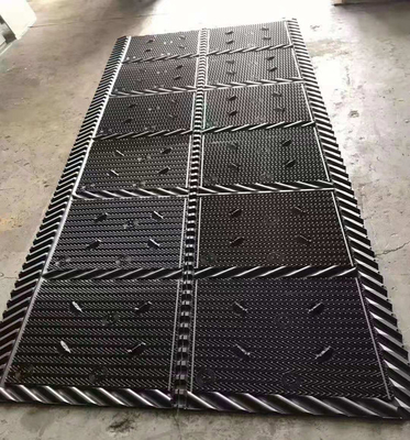 Schwarzer Kühlturm-Einfüllen-Kühlturm-Paket PVC-Füller 810mm