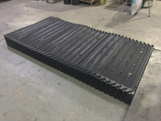 1250X2400mm Wasserkühlungs-Turm-Einfüllen-hängende Art PVC-Blatt 16mm